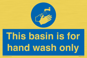 MH5322: Basin for hand wash only