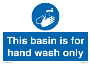 MH5322: Basin for hand wash only
