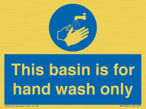 MH5322: Basin for hand wash only