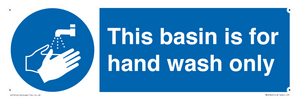 MH5322: Basin for hand wash only