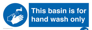 MH5322: Basin for hand wash only