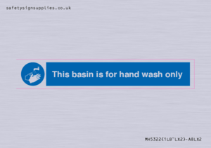 MH5322: Basin for hand wash only