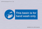 MH5322: Basin for hand wash only
