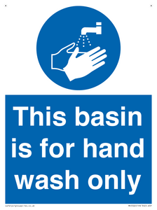 MH5322: Basin for hand wash only