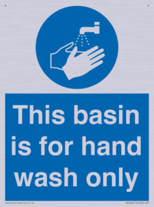 MH5322: Basin for hand wash only