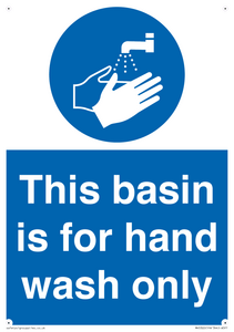 MH5322: Basin for hand wash only