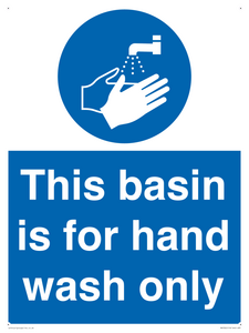 MH5322: Basin for hand wash only