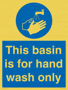 MH5322: Basin for hand wash only