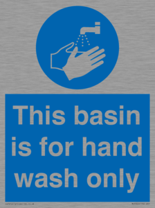 MH5322: Basin for hand wash only
