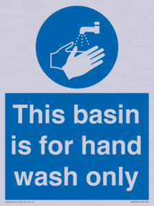 MH5322: Basin for hand wash only