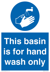 MH5322: Basin for hand wash only