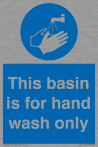 MH5322: Basin for hand wash only
