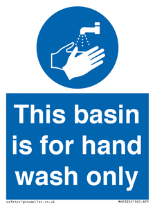 MH5322: Basin for hand wash only