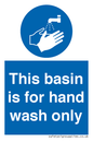 MH5322: Basin for hand wash only