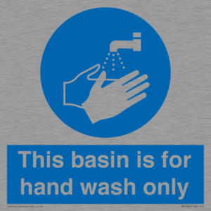 MH5322: Basin for hand wash only