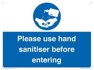 MH5489: Please use hand sanitiser