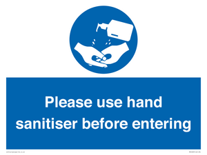 MH5489: Please use hand sanitiser