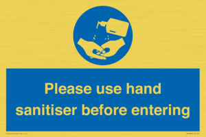 MH5489: Please use hand sanitiser