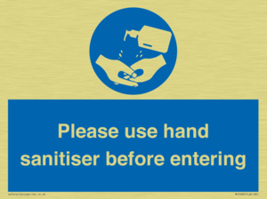 MH5489: Please use hand sanitiser