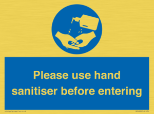 MH5489: Please use hand sanitiser
