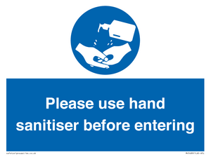 MH5489: Please use hand sanitiser