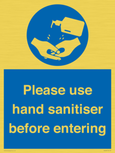 MH5489: Please use hand sanitiser