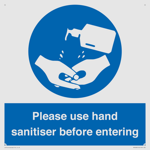 MH5489: Please use hand sanitiser