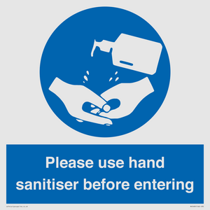 MH5489: Please use hand sanitiser