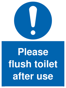 MH5532: Please flush toilet