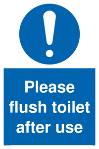 MH5532: Please flush toilet