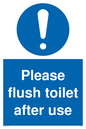 MH5532: Please flush toilet