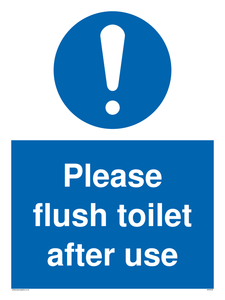 MH5532: Please flush toilet