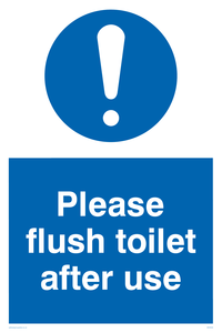 MH5532: Please flush toilet