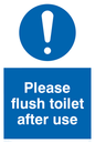 MH5532: Please flush toilet