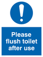 MH5532: Please flush toilet