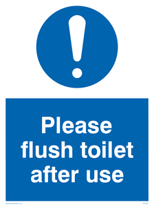 MH5532: Please flush toilet