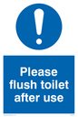 MH5532: Please flush toilet