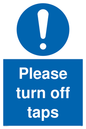 MH5754: Please turn off taps