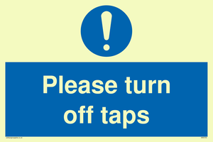 MH5754: Please turn off taps
