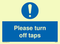 MH5754: Please turn off taps