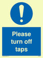 MH5754: Please turn off taps