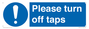 MH5754: Please turn off taps
