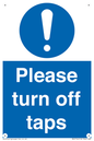 MH5754: Please turn off taps