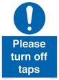 MH5754: Please turn off taps