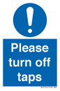 MH5754: Please turn off taps