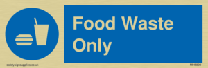 MH5809: Food waste only