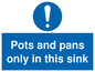 MH5835: Pots and Pans only in this sink