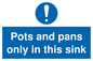 MH5835: Pots and Pans only in this sink