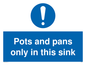 MH5835: Pots and Pans only in this sink