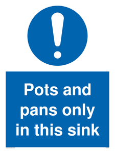 MH5835: Pots and Pans only in this sink